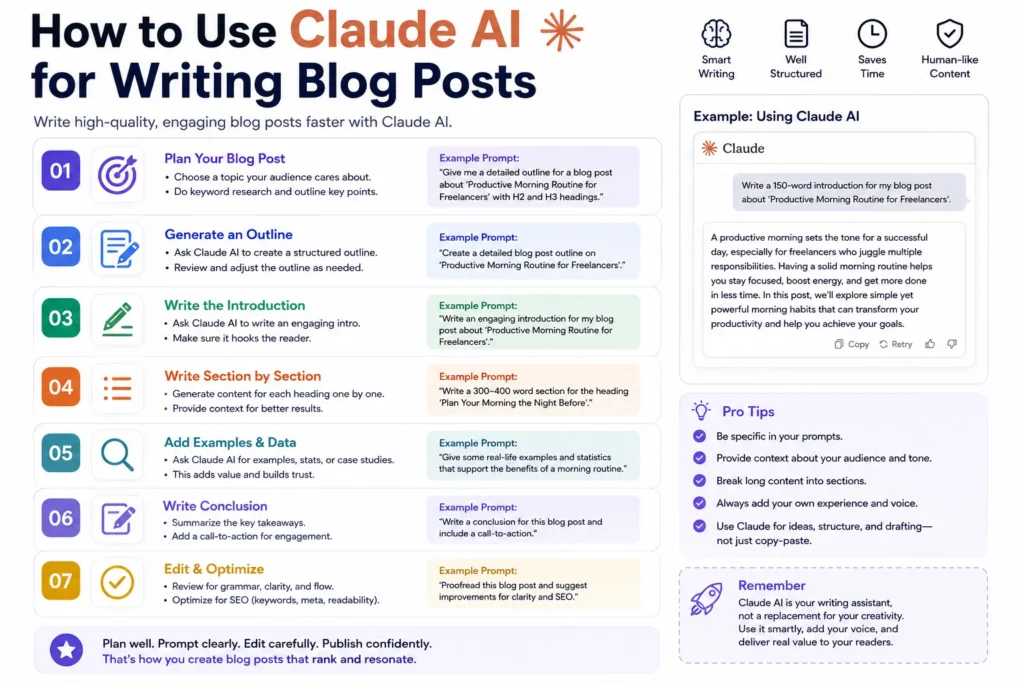 How to Use Claude AI for Writing Blog Posts