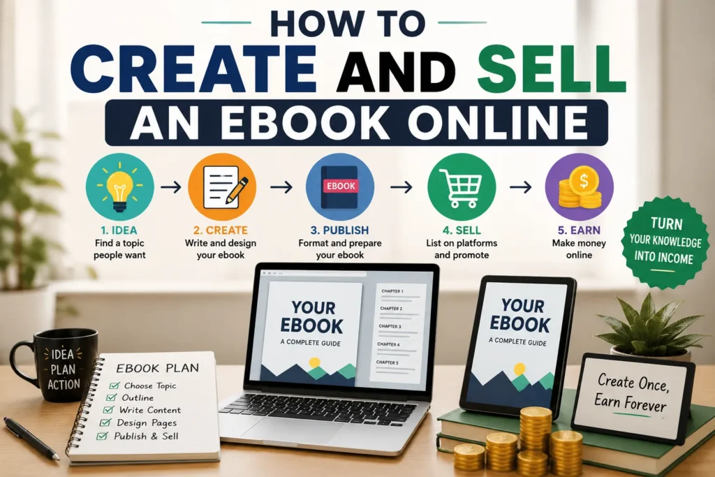 How to create and sell an ebook online