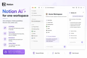 Notion AI for one workspace 